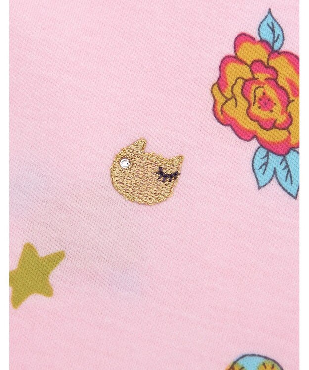 tsumori chisato SLEEP パジャマ　長袖　長ズボン　ルームウエア　綿100%　スムース素材　/ワコール　UDX543 ピンク