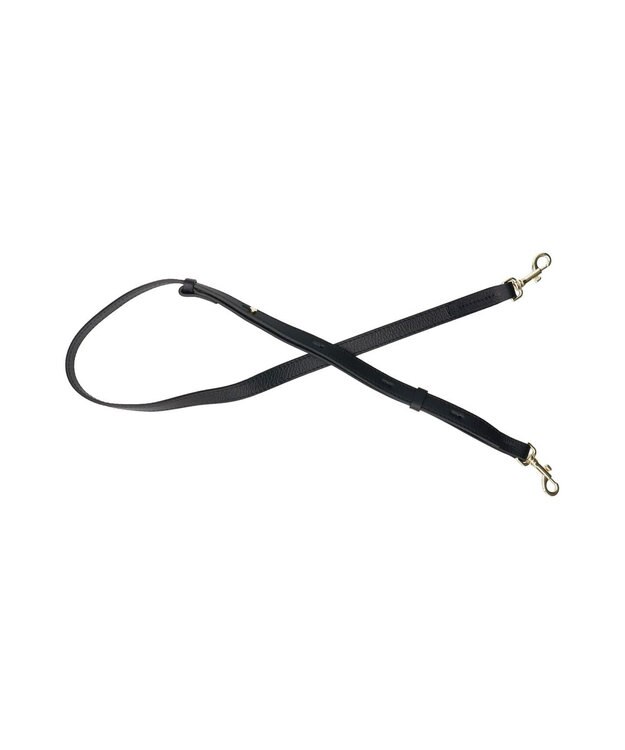 INTER-CHAUSSURES 【LORISTELLA】シュリンクレザーハンドバッグ ブラック