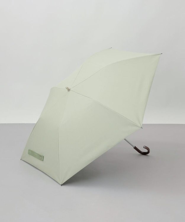 AURORA 【WEB限定】 晴雨兼用傘（折りたたみ・トップフラット） グリーン