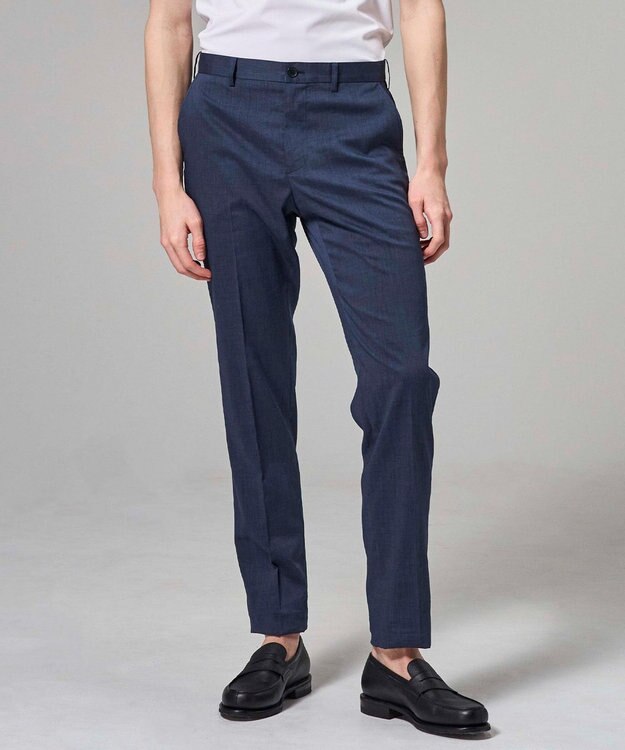 JOSEPH HOMME 【新素材】クールリネンストレッチ  テーパードパンツ / CITY ネイビー系