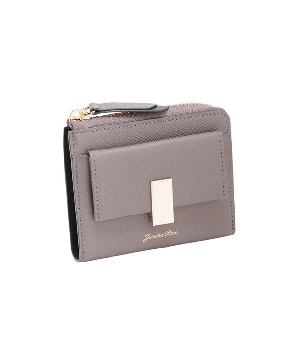 ACE BAGS & LUGGAGE 【新色登場】 Jewelna Rose ブリヨン 本革 二つ折り財布 15142 モーヴグレー