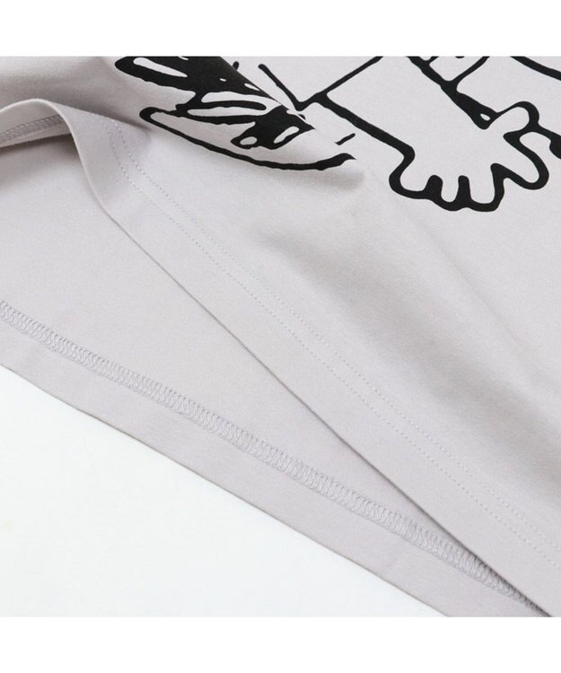 PET PARADISE おそろい ユニセックス ペットパラダイス 犬 服 スヌーピー お揃い Tシャツ オーナー用 ハッピー | おそろい 灰 グレー キャラクター グレー