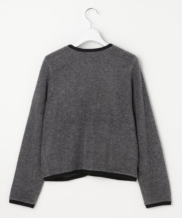 Feroux ブークレー ニット ジャケット グレー系