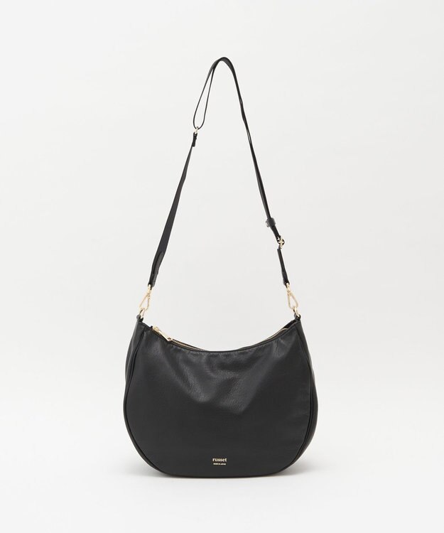 russet 2WAYショルダーバッグ【ソフトレザー】(CE-1447) Black