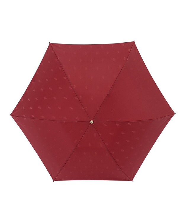 MOONBAT POLO RALPH LAUREN 【日本製】折りたたみ傘 POLO BEARジャカード レッド