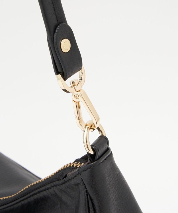 russet 2WAYショルダーバッグ【ソフトレザー】(CE-1447) Black