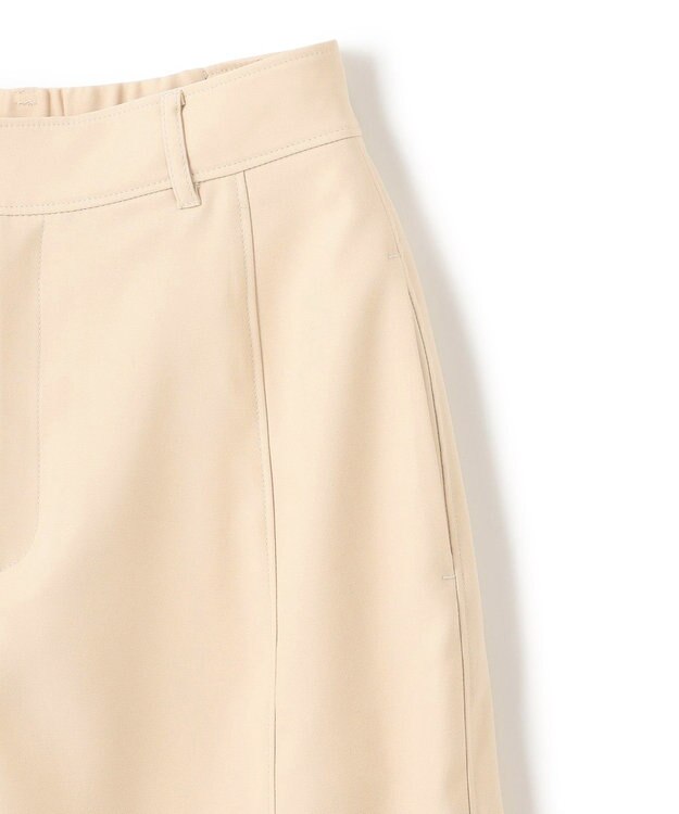 UNFILO カーブワイドパンツ ベージュ