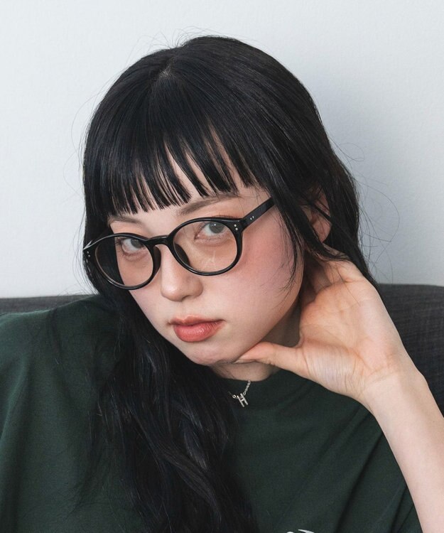 WEGO 【ユニセックス着用ITEM】調光レンズサングラス 柄2