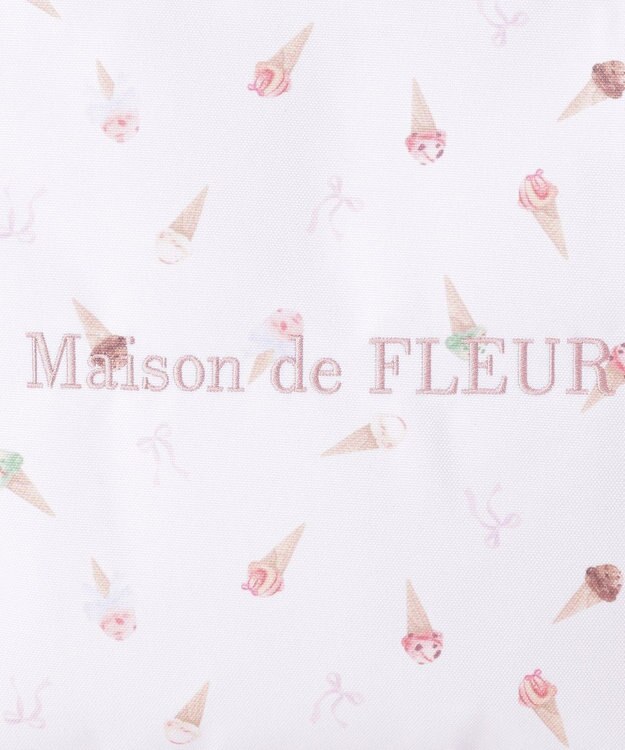 Maison de FLEUR サーティワン　サイドポケットトート Light Pink