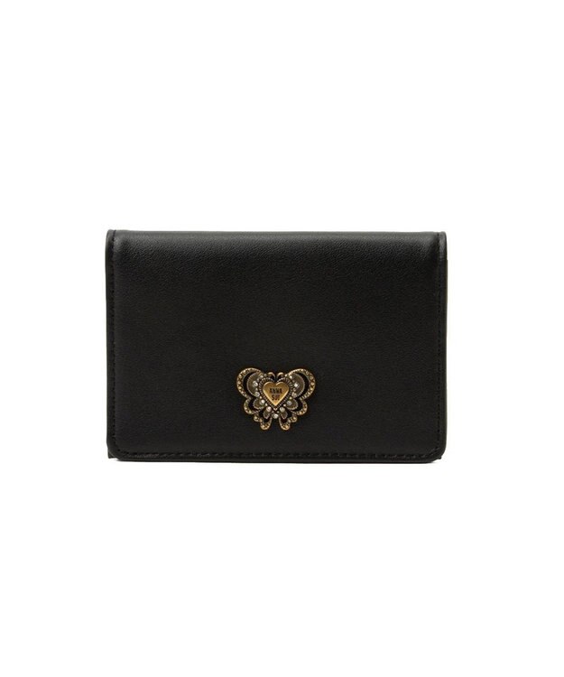 ANNA SUI ウィング 名刺入れ クロ