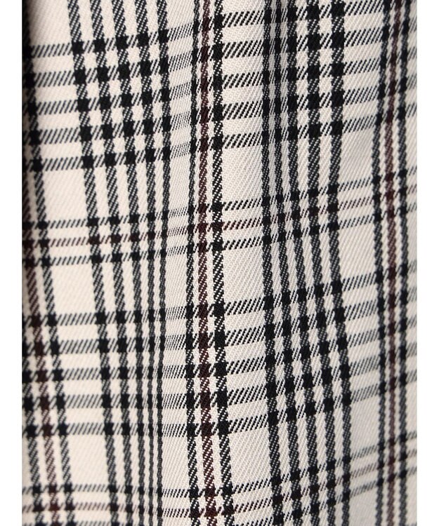 CRAFT STANDARD BOUTIQUE センタープレスチェックパンツ Check Beige