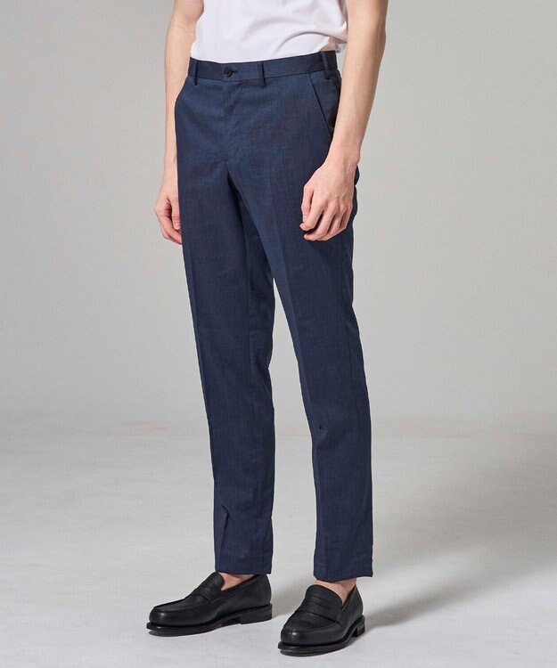 JOSEPH HOMME 【新素材】クールリネンストレッチ  テーパードパンツ / CITY ネイビー系