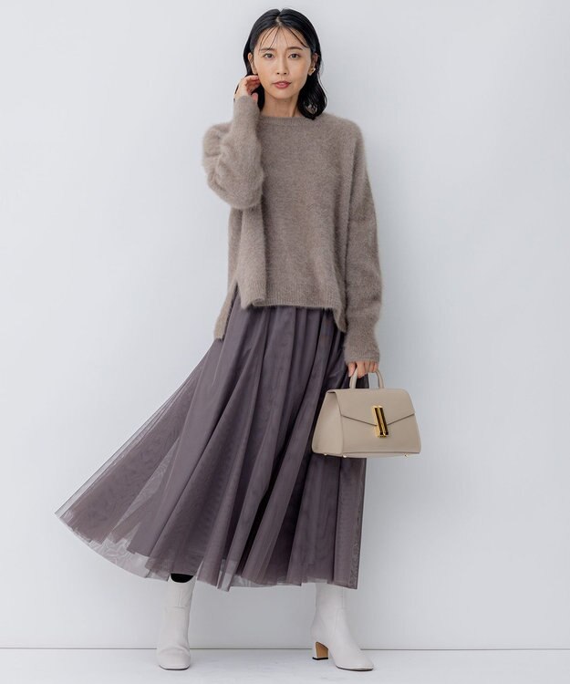 23区 DEMELLIER MIDI MONTREAL ショルダー バッグ ベージュ系