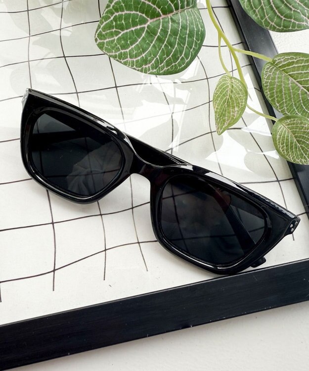 WEGO 【ユニセックス着用ITEM】カラーレンズウェリントン ブラック