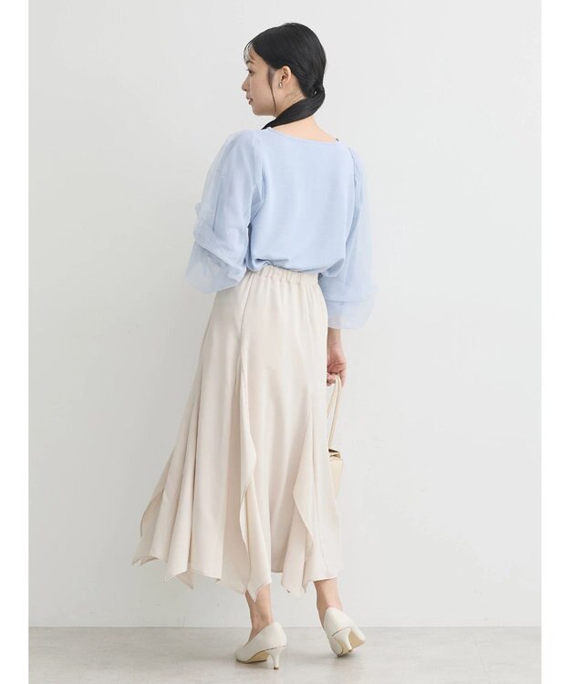 earth music&ecology キラキラストーンプルオーバー Grayish Blue