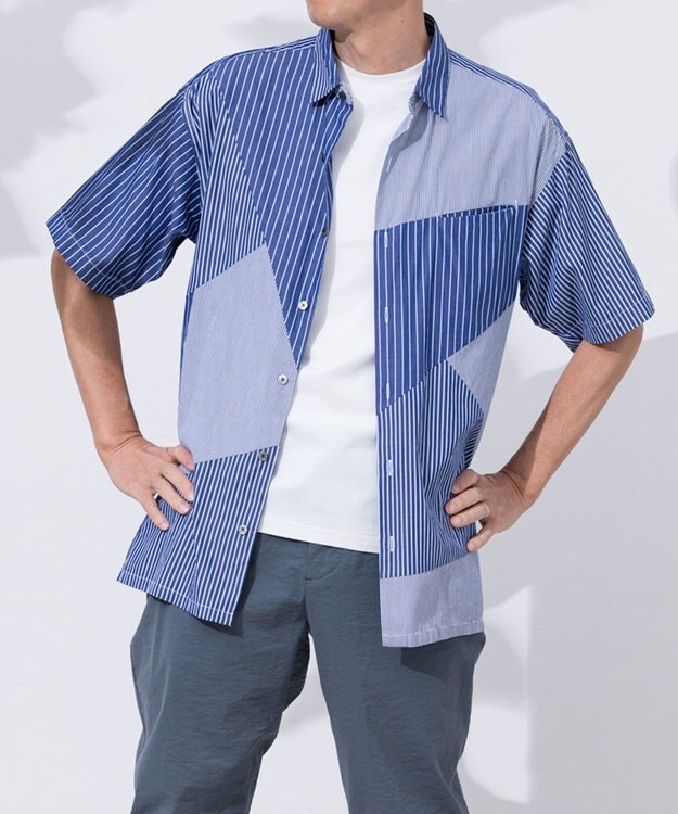 ONWARD Reuse Park メンズ商品【JOSEPH HOMME】シャツ春夏 ネイビー