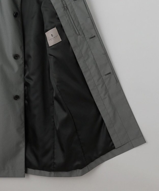 GOTAIRIKU 【防水/軽量/シワになりにくい】ラスタードビーメモリーラミネーションコート_ ステンカラー(24年モデル) グレー系8