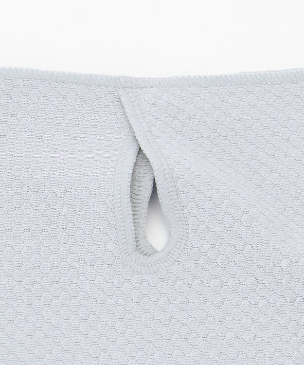 23区GOLF 遮熱/UV/気化熱冷却【UNISEX】クール タオル ライトグレー系