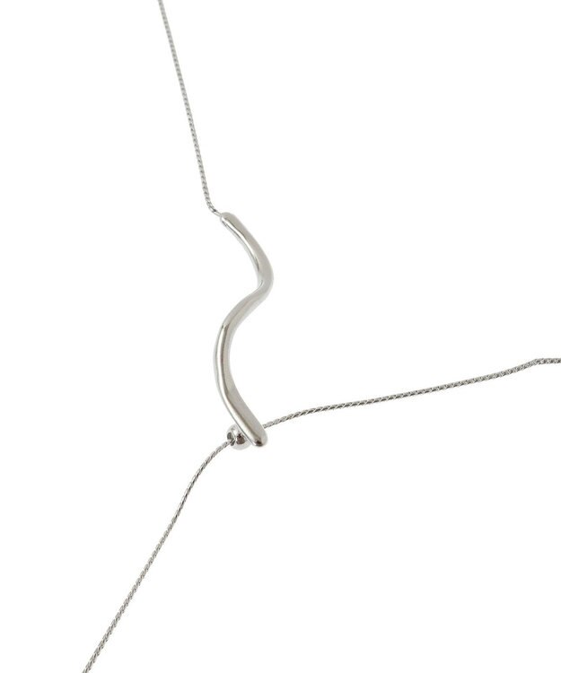 AMERICAN HOLIC ウェービースライドネックレス Silver