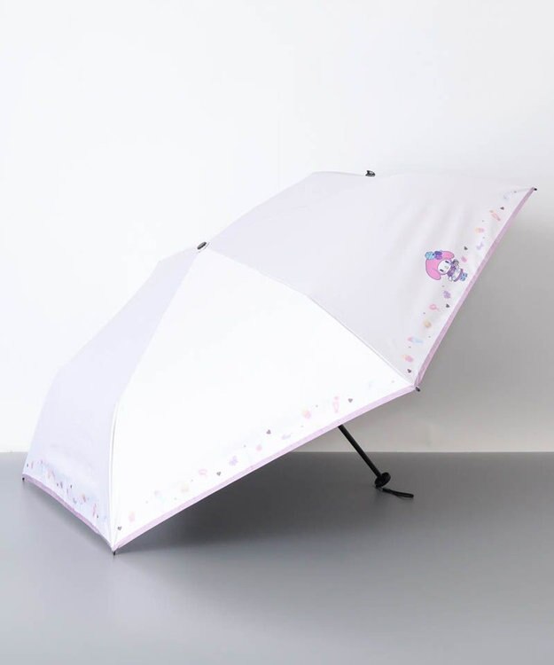 AURORA 【 ANNA SUI（アナ スイ）】マイメロディ 晴雨兼用傘（折りたたみ傘） ピンク