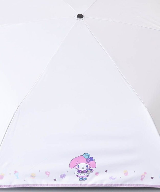 AURORA 【 ANNA SUI（アナ スイ）】マイメロディ 晴雨兼用傘（折りたたみ傘） ピンク