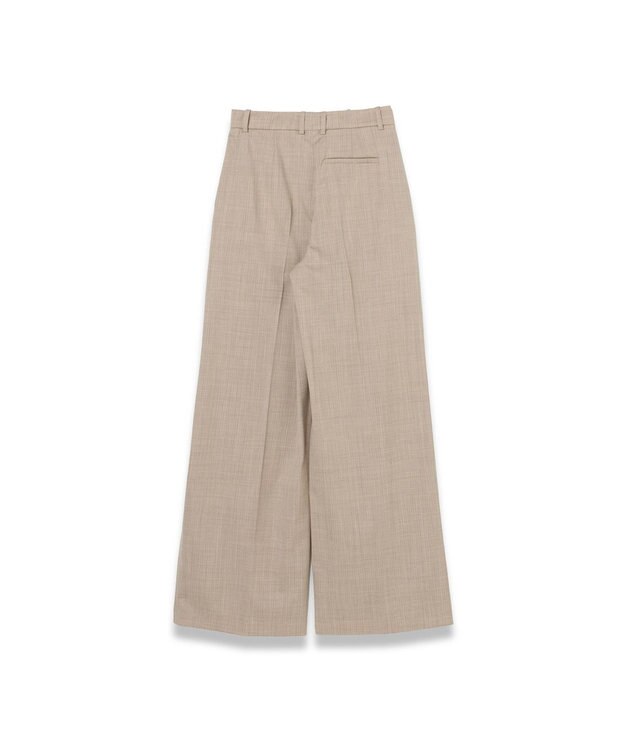 JOSEPH メランジストライプ　トラウザーズ Affogato