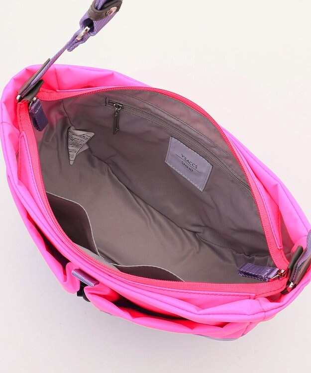 Y'SACCS Y’SACCS×SHIHO　COLONE(コロン）コンビカラーショルダーバッグ ピンク