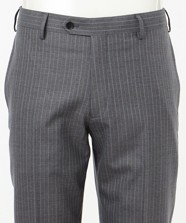 J.PRESS MEN 【ESSENTIAL CLOTHING】オルタネートストライプ スーツ ライトグレー系1