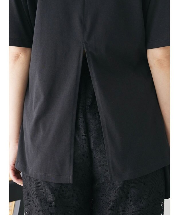 Green Parks ショルダーカットチュニック Black