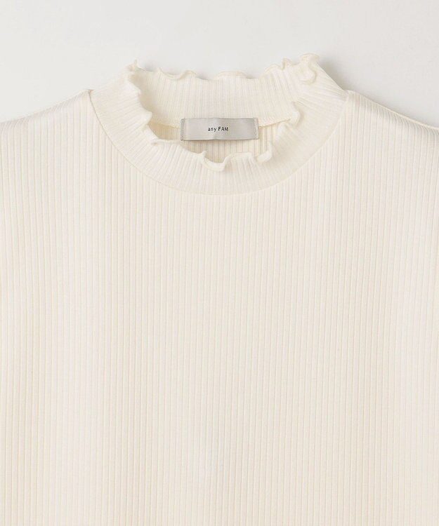 ANY メローノースリーブTシャツ オフ