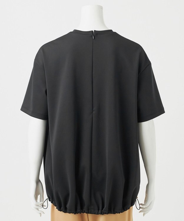 23区 S 【R(アール)】スキューバジャージー ブラウス ブラック系