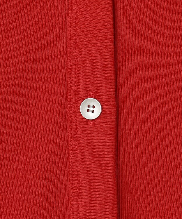 uncrave ヴィンテージリブ 2WAYトップス レッド