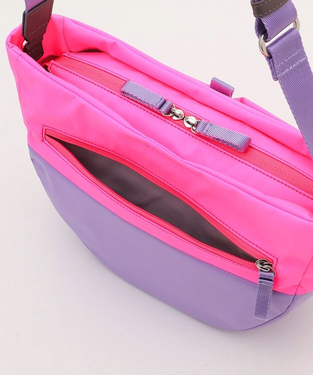 Y'SACCS Y’SACCS×SHIHO　COLONE(コロン）コンビカラーショルダーバッグ ピンク
