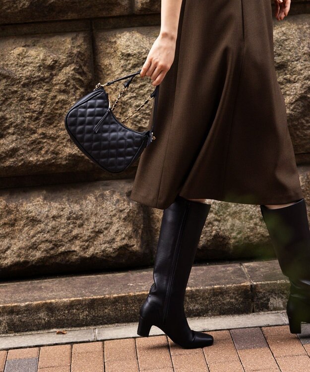 組曲 ミニラウンドバッグ ブラック系