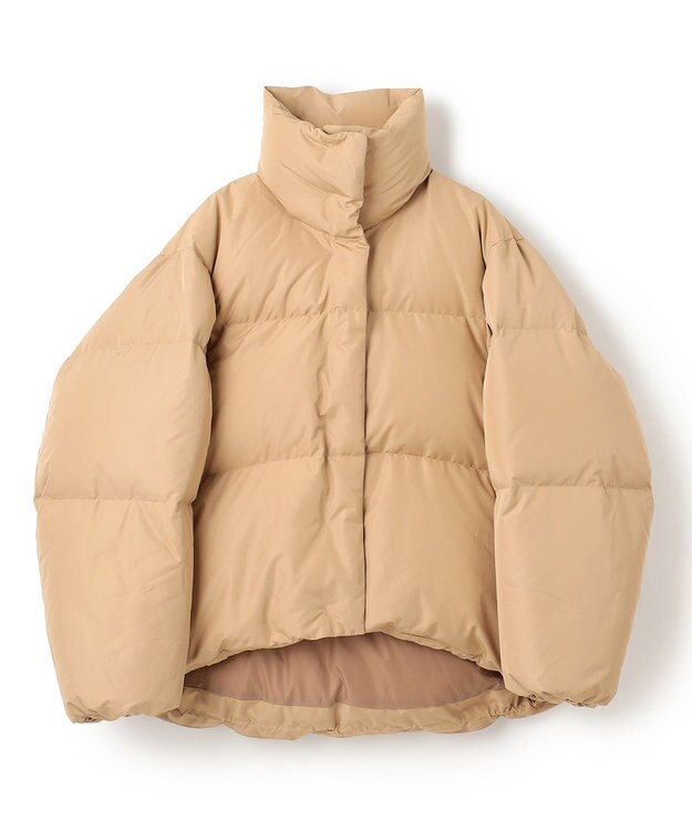 BEIGE， LACAN / ドロスト付きショートダウン Beige