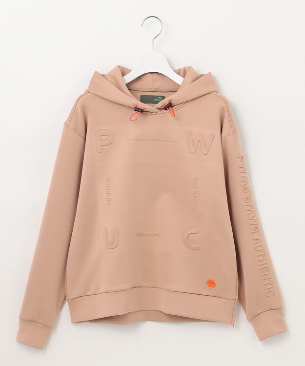 PW CIRCULUS 【WOMEN】 デタッチャブルフーディー ベージュ系
