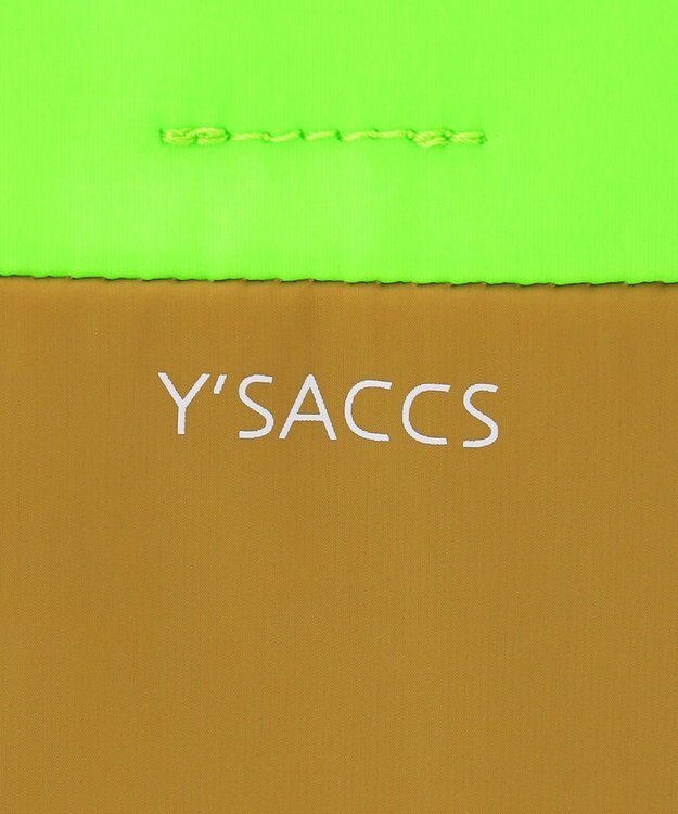 Y'SACCS Y’SACCS×SHIHO　COLONE(コロン）コンビカラーショルダーバッグ グリーン