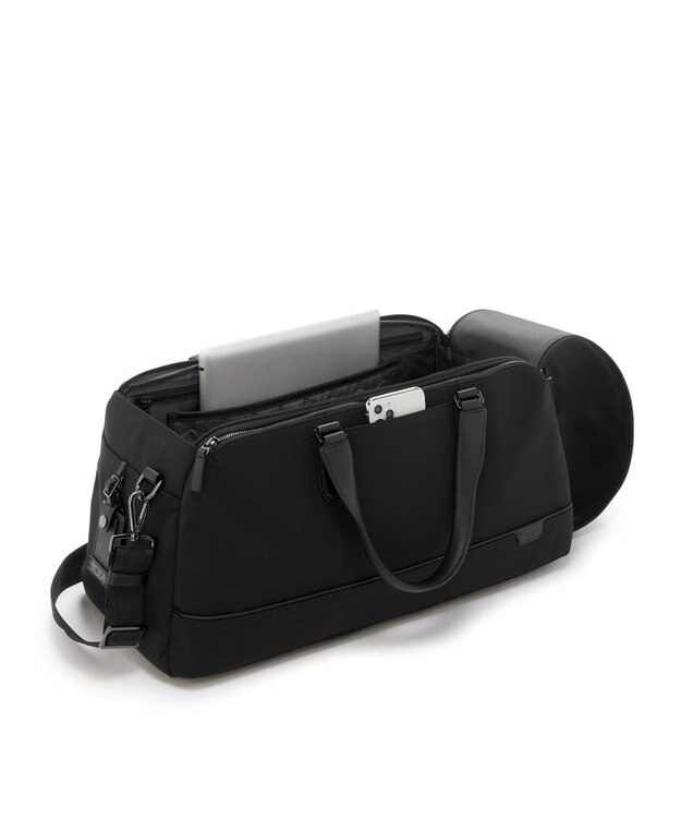 TUMI メンズ TUMI HARRISON 「ポート」ウィークエンド・ダッフル ブラック