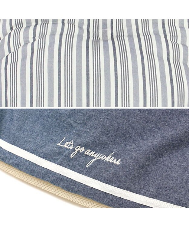 PET PARADISE ペットパラダイス クール カートクッション  《ストライプ柄》 ストライプ