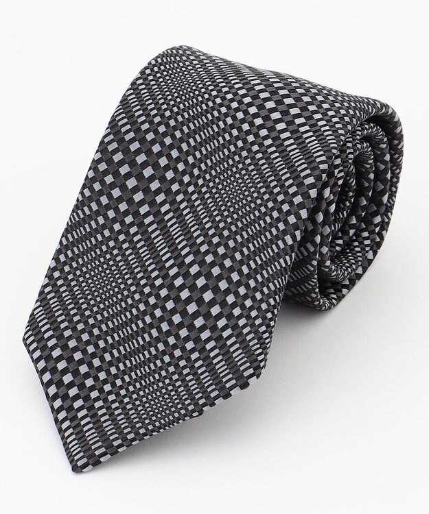 JOSEPH HOMME マイクロウェイブ　ネクタイ ブラック系7