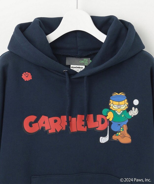 PW CIRCULUS 【WOMEN】Garfield フーディー ネイビー系