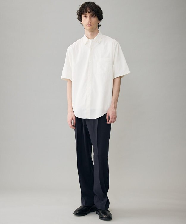 UNFILO MENS イージーケア さらさらDRYシャツ オフ