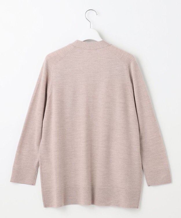 J.PRESS LADIES 【着丈が選べる・洗える】KNIT BASIC ロングカーディガン ベージュ系