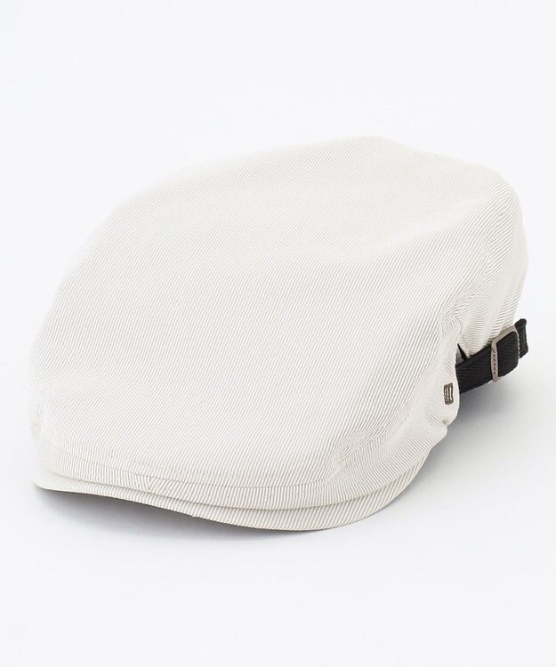 JOSEPH ABBOUD 【サイズ調整可】コードレーンサッカー ハンチング ベージュ系1