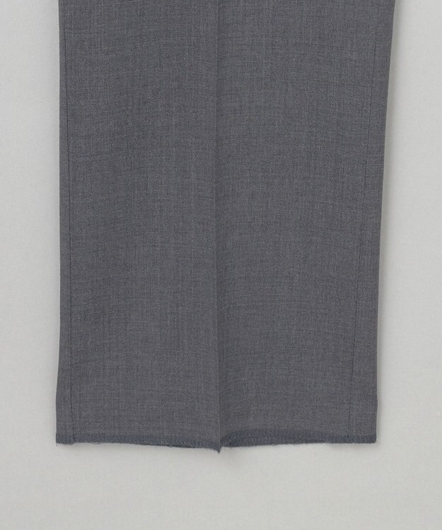 GOTAIRIKU ロングセラー【洗える/折り目加工/シワになりにくい/ウエストアジャスター】ウォッシャブル サマーウール100％パンツ_定番色(ノータック)25年モデル ライトグレー系