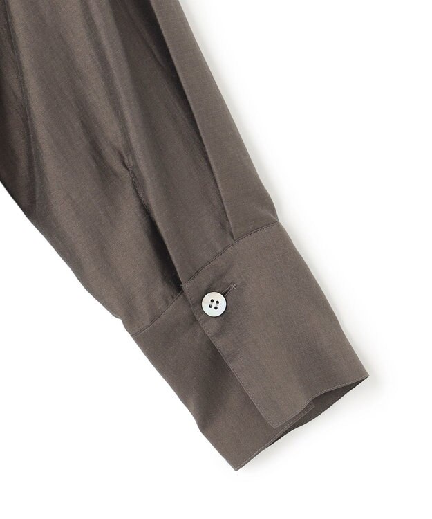 uncrave リヨセルシルクローン シャツ トープ