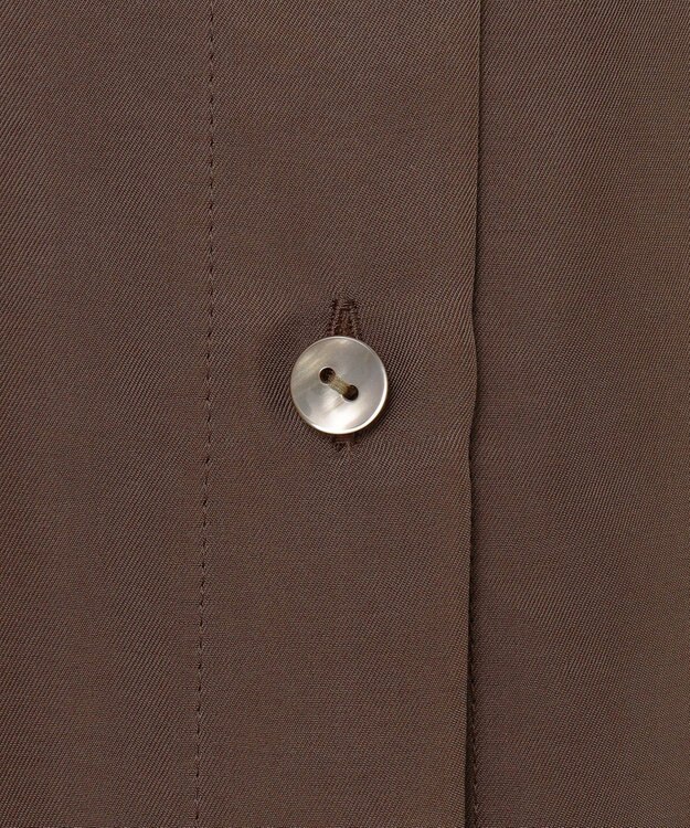 uncrave フィブリルシャンブレー ミドルシャツ ブラウン