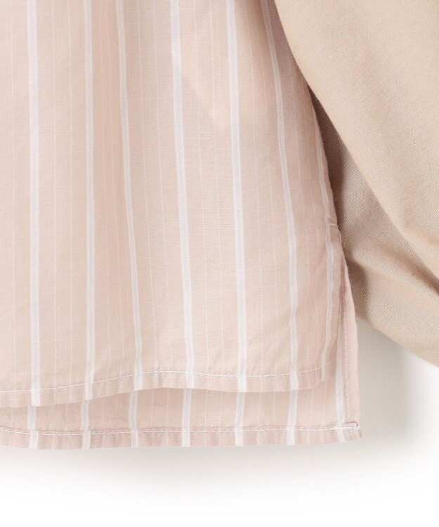 J.PRESS YORK STREET 【WOMEN】タイプライター ショートブラウス ベージュ系1