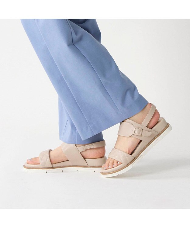 Riz raffinee <Riz raffinee>フッドベッドサンダル ベージュ