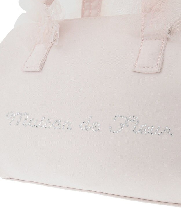 Maison de FLEUR チュールハンドル2Wayボストンバッグ Pink